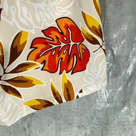 Hurley Men's Barely Bone Printed Phantom Classic Pull-On Board Shorts SZ 40 - Picture 7 of 13